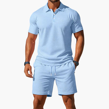 NATHAN™ | Men's Summer Polo Set