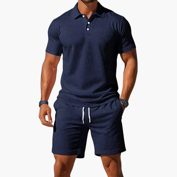 NATHAN™ | Men's Summer Polo Set