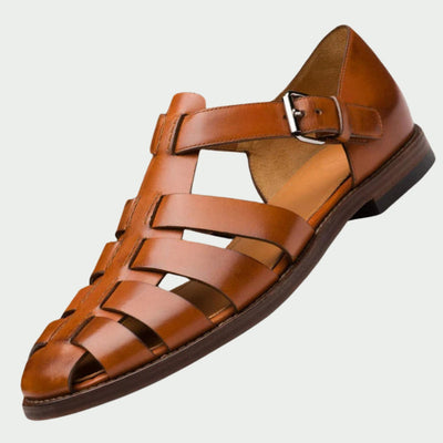 GIORDANO Leather Gladiator Sandals