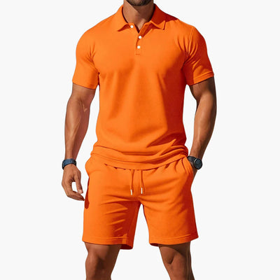 NATHAN™ | Men's Summer Polo Set