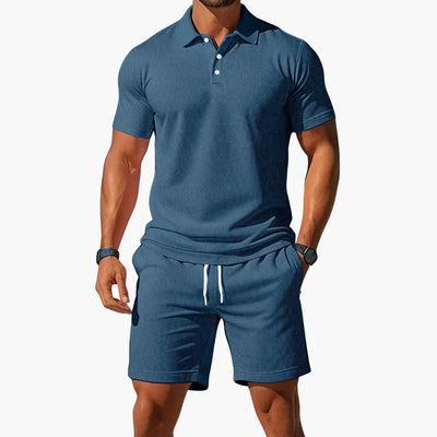 NATHAN™ | Men's Summer Polo Set
