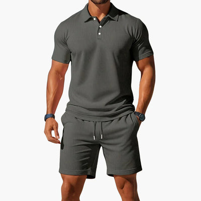 NATHAN™ | Men's Summer Polo Set