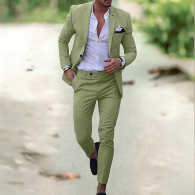 MARCELLO™ Elegant Suit Jacket + Trousers