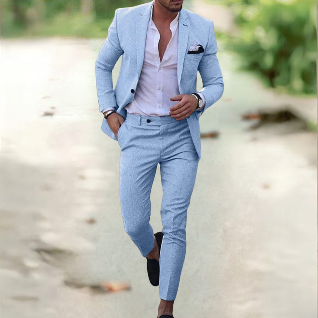 MARCELLO™ Elegant Suit Jacket + Trousers