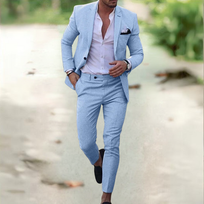 MARCELLO™ Elegant Suit Jacket + Trousers