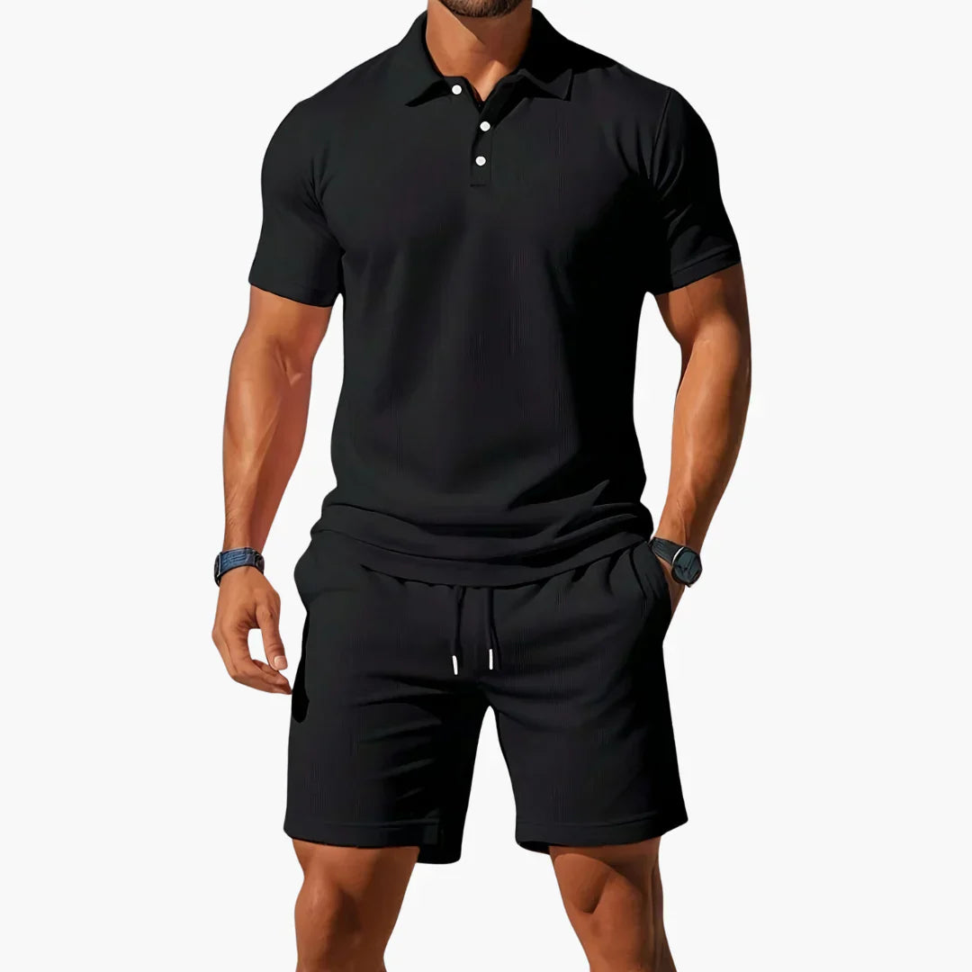 NATHAN™ | Men's Summer Polo Set