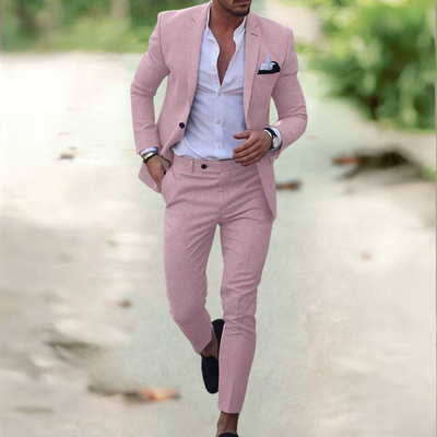 MARCELLO™ Elegant Suit Jacket + Trousers